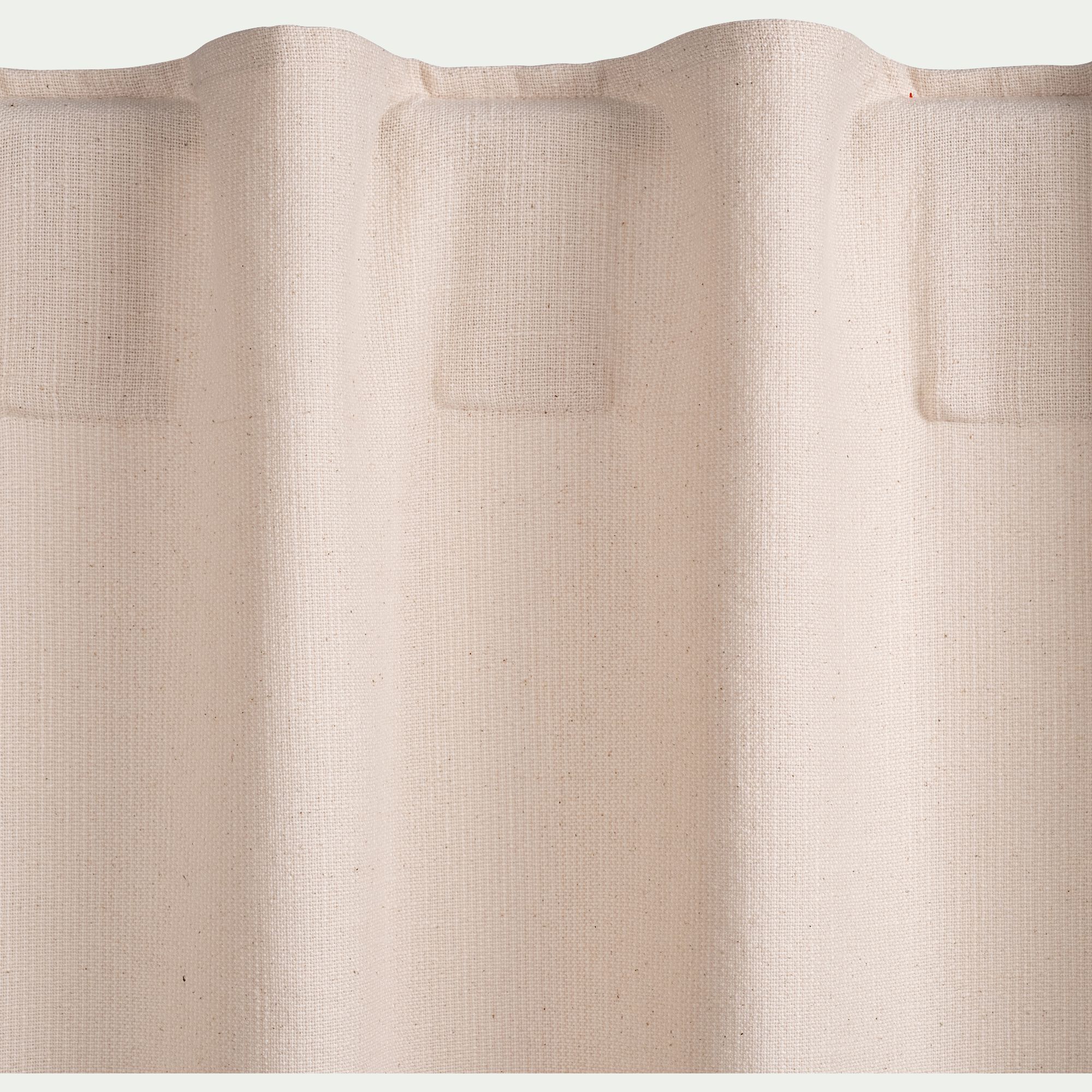 LILANE - Rideau à pattes cachées en coton 140x250cm - beige