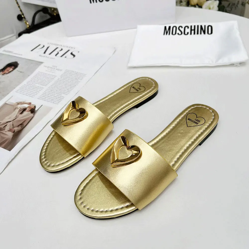 Moschino Love slippers
