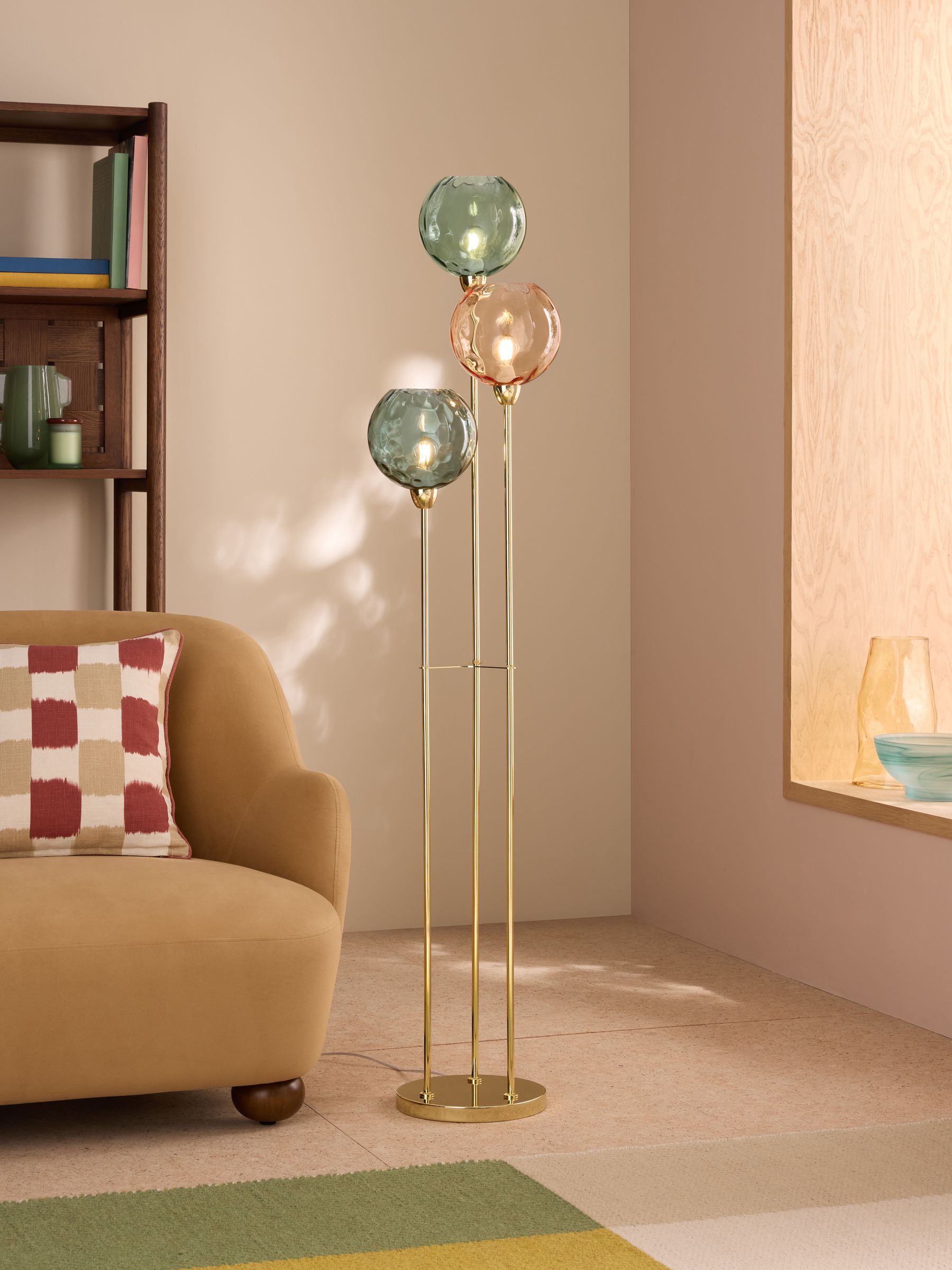 Blue/Pink Ilaria Floor Lamp
