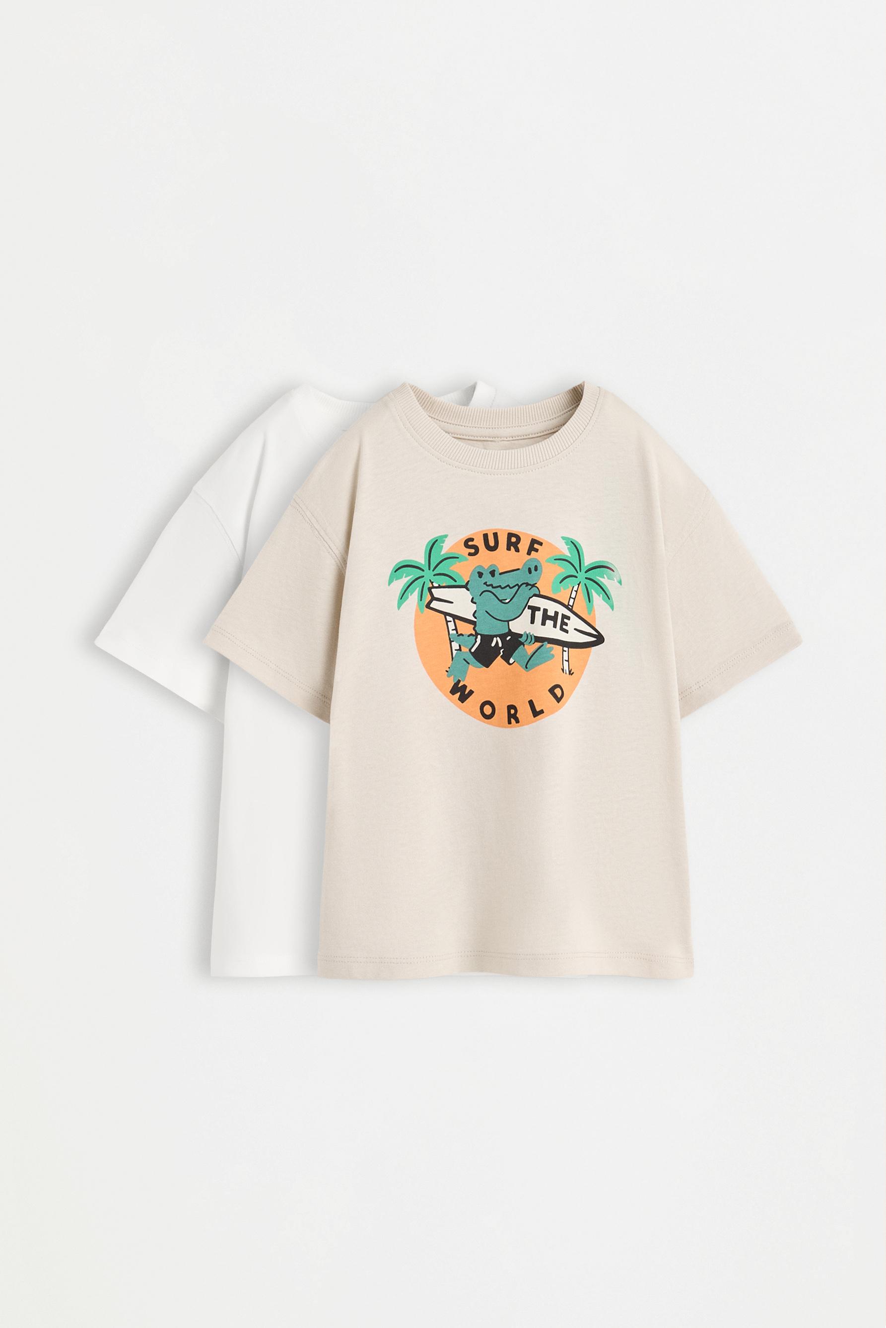Pack 2 camisetas combinadas