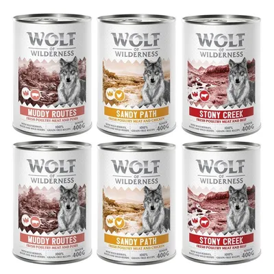 Wolf of Wilderness Senior 6 x 400g - With lots of fresh poultry
