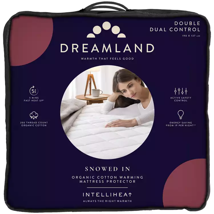 Dreamland Electric Mattress Protector DualControl-Double