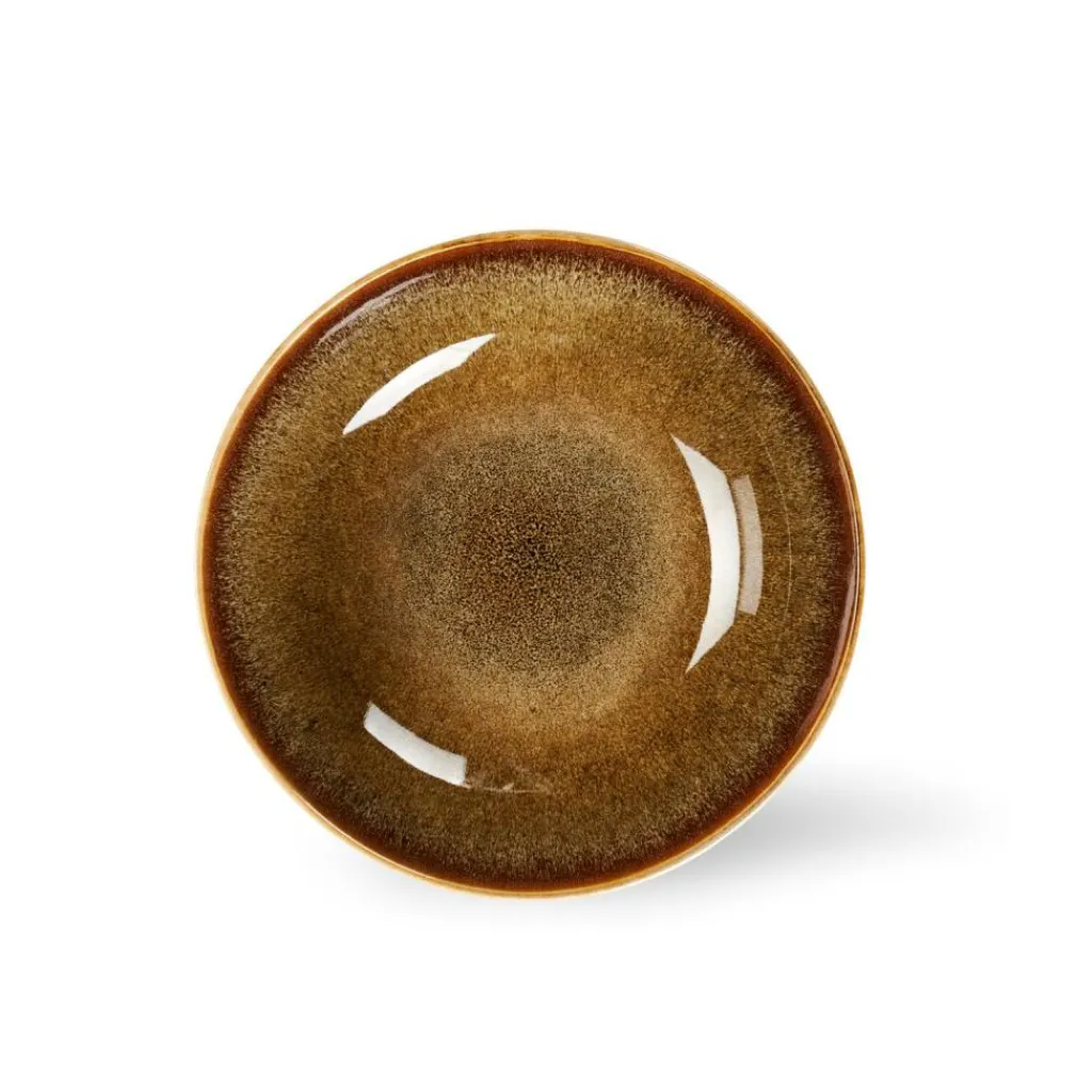 Assiettes^CASA COZY BROWN Assiette Creuse Brun
