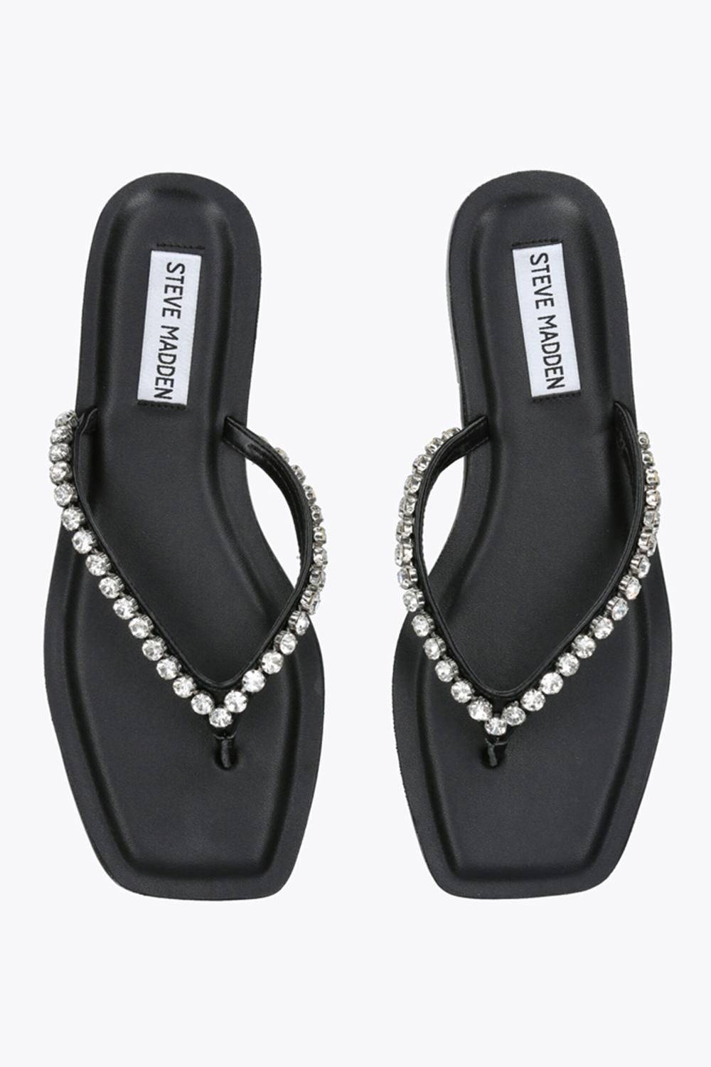 STEVE MADDEN Kustom Black' Sandals