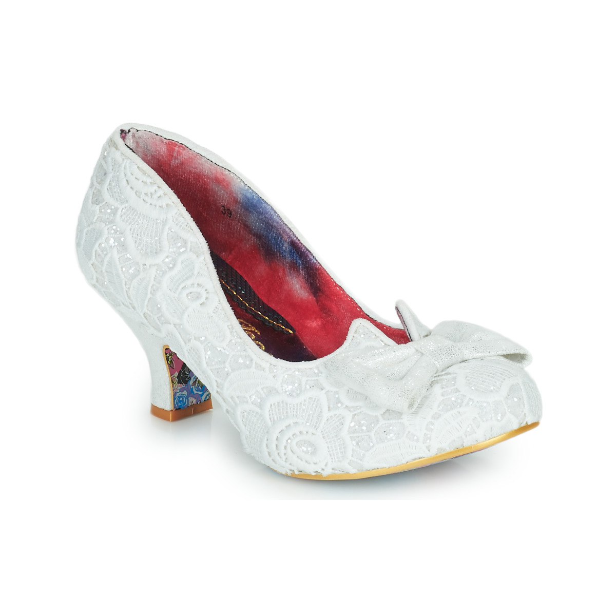 Irregular Choice - Dazzle Razzle - White