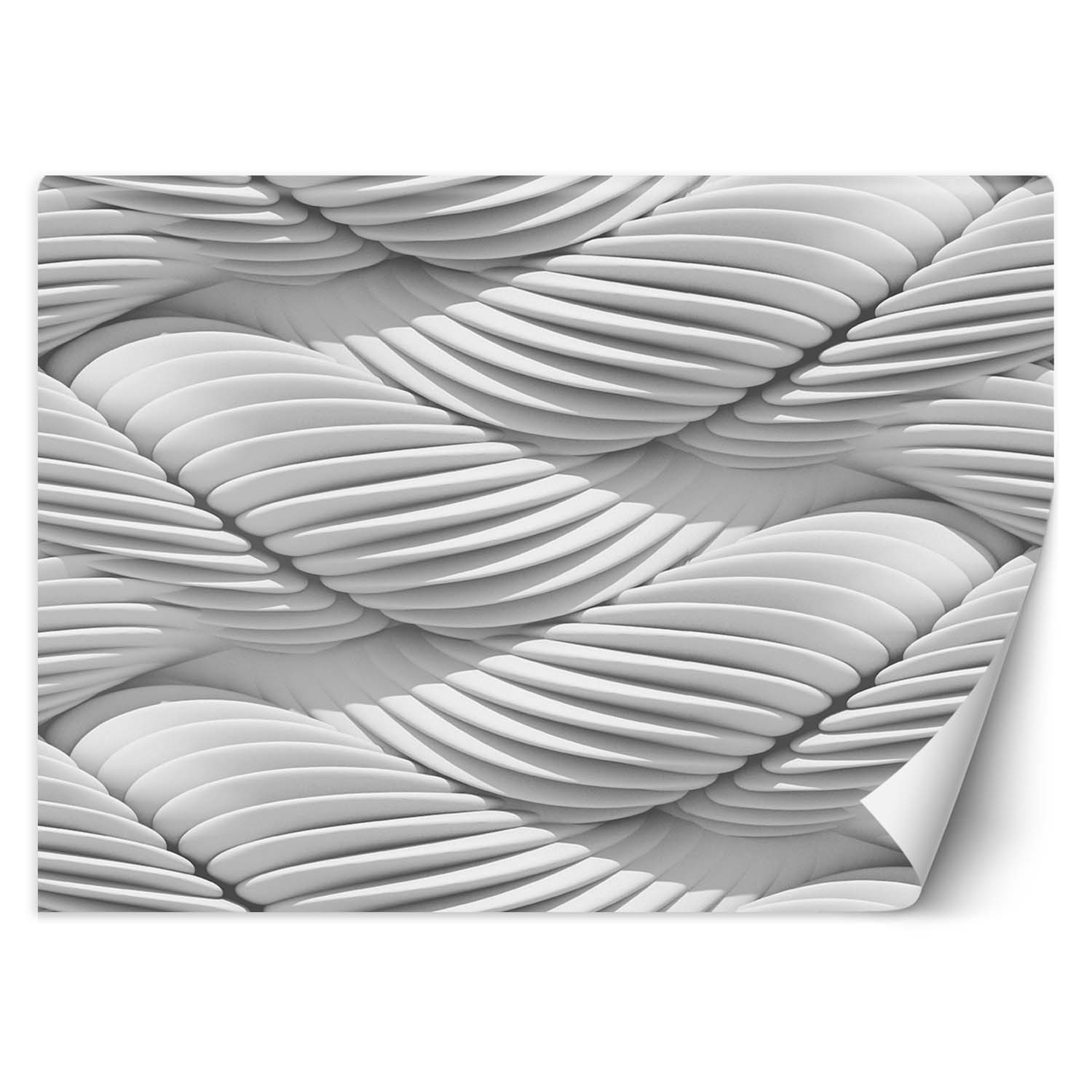 Feeby Fototapeta, Fale abstrakcyjne 3D 150x105