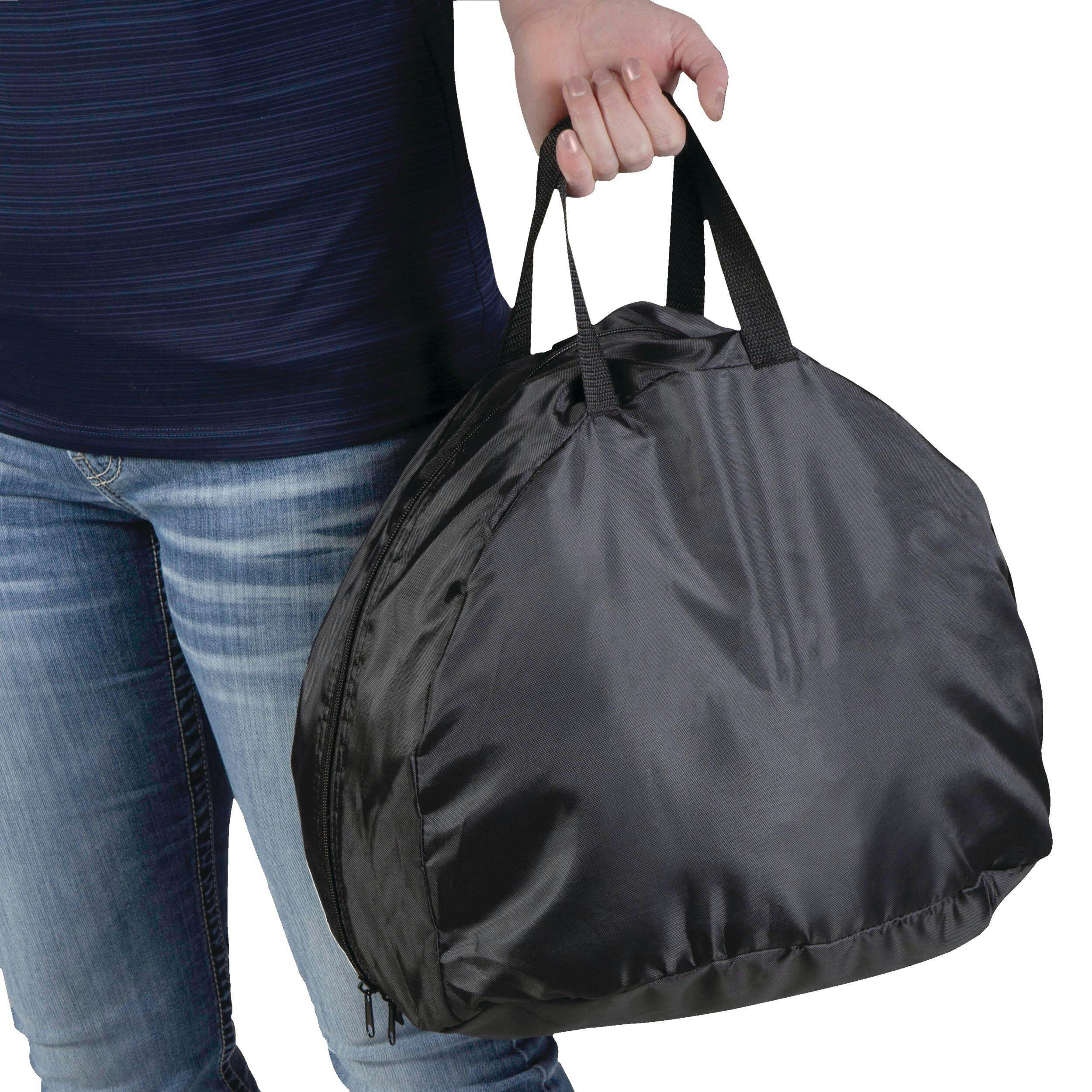 Raider BCS-8B Deluxe Nylon Motorcycle MX Helmet Bag, Black