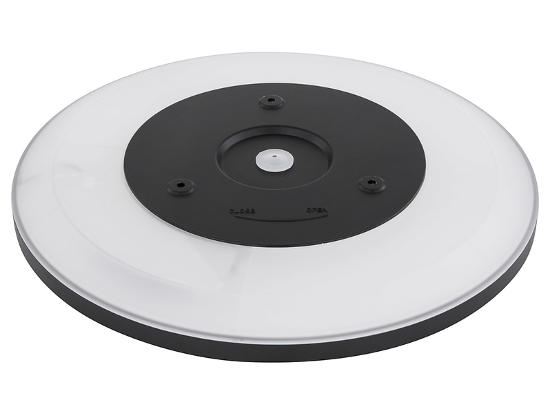 Plafon Sapana LED akrylowy 29,4 cm czarny
