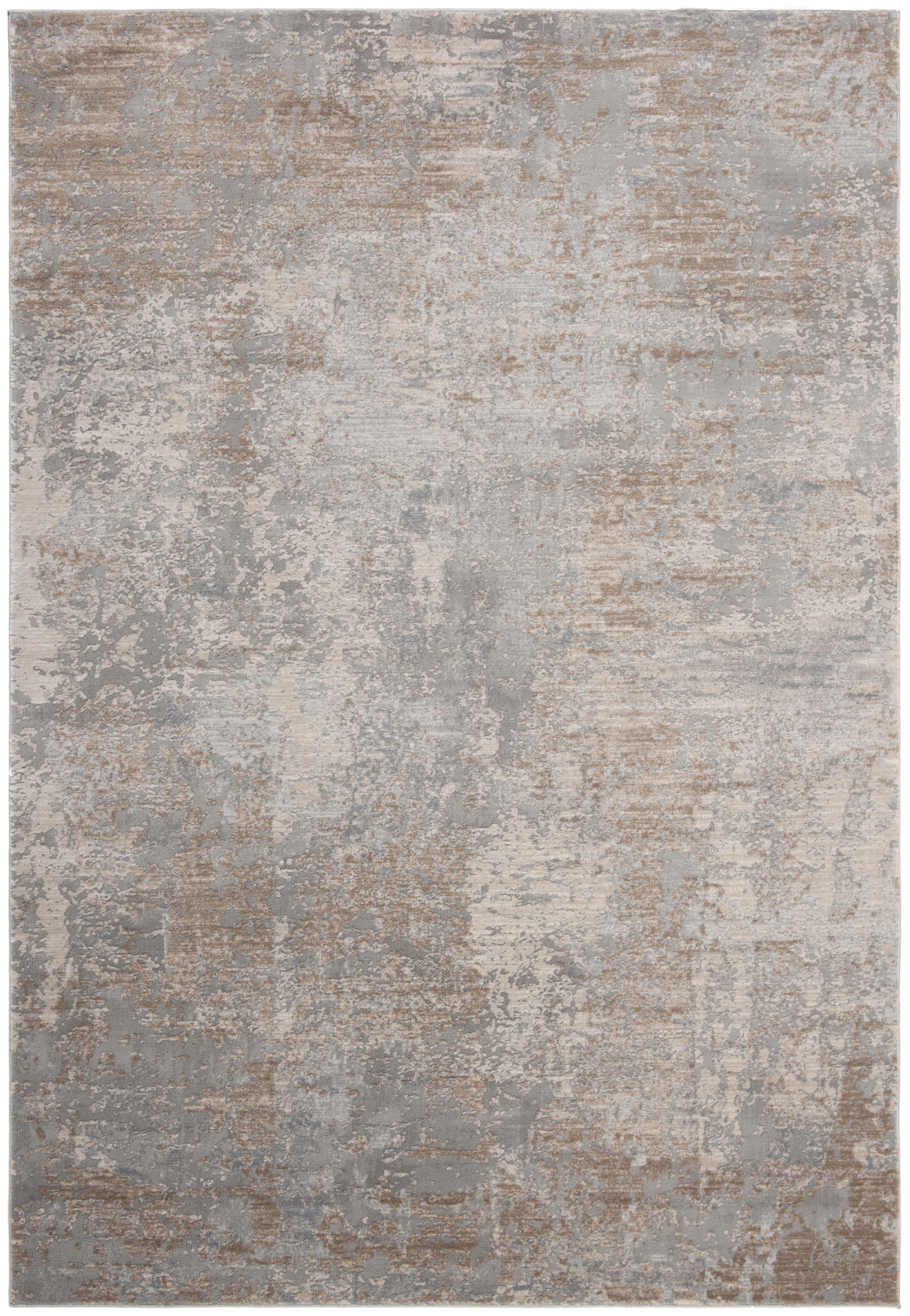 INVISTA - Tapis de salon interieur en beige & crème, 122 x 183 cm