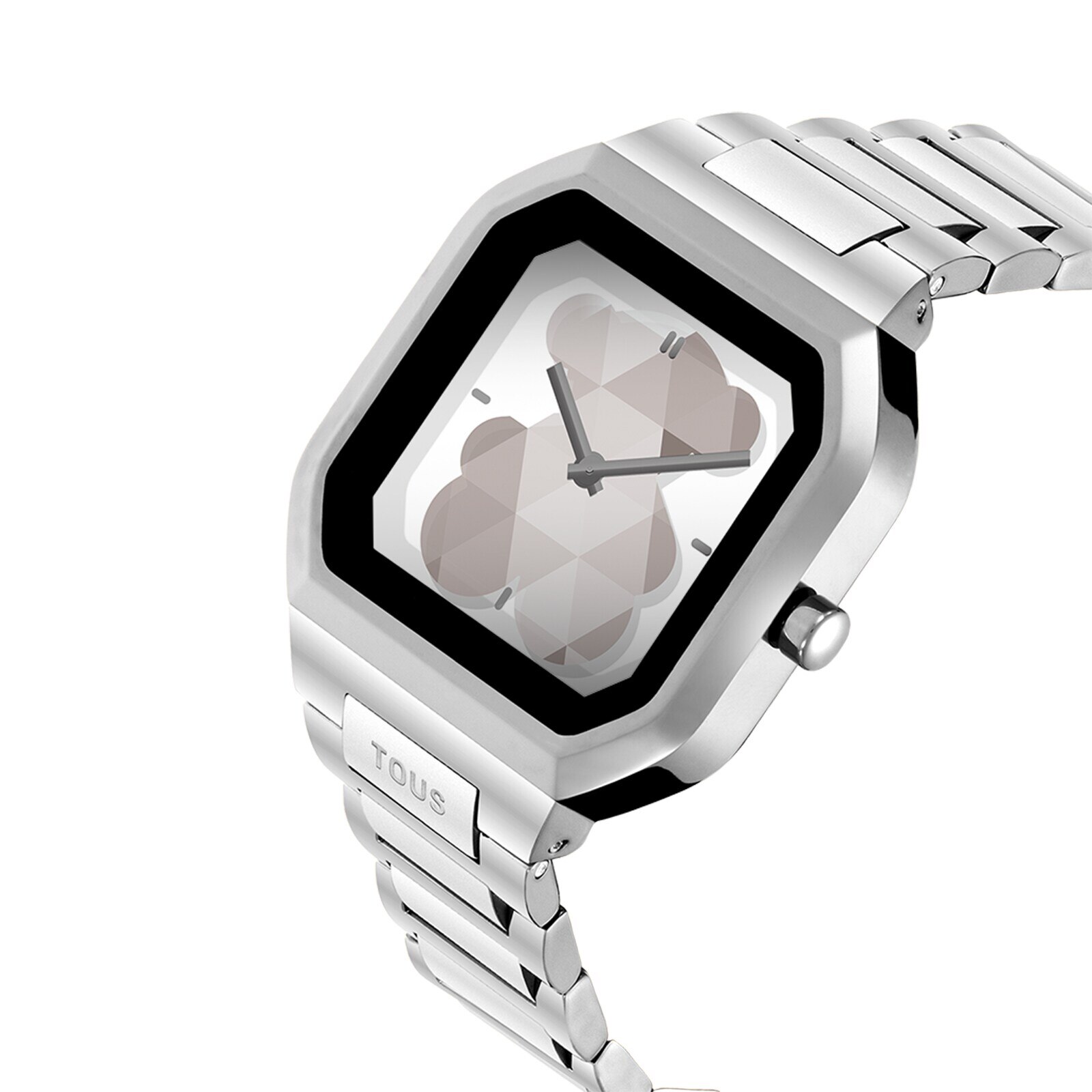 Reloj smartwatch con brazalete de acero B-Connect