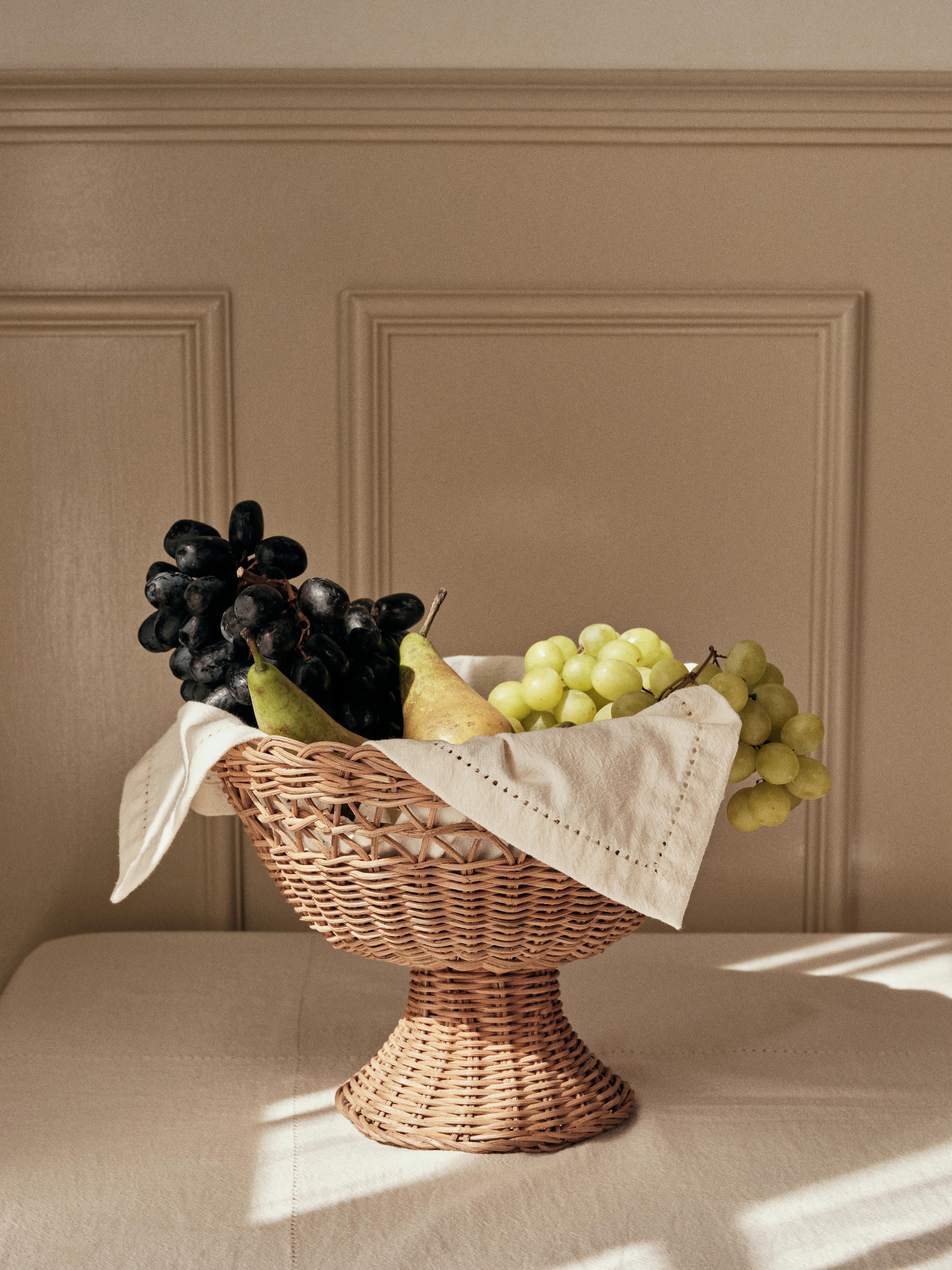 Servierkorb Emmy aus Rattan