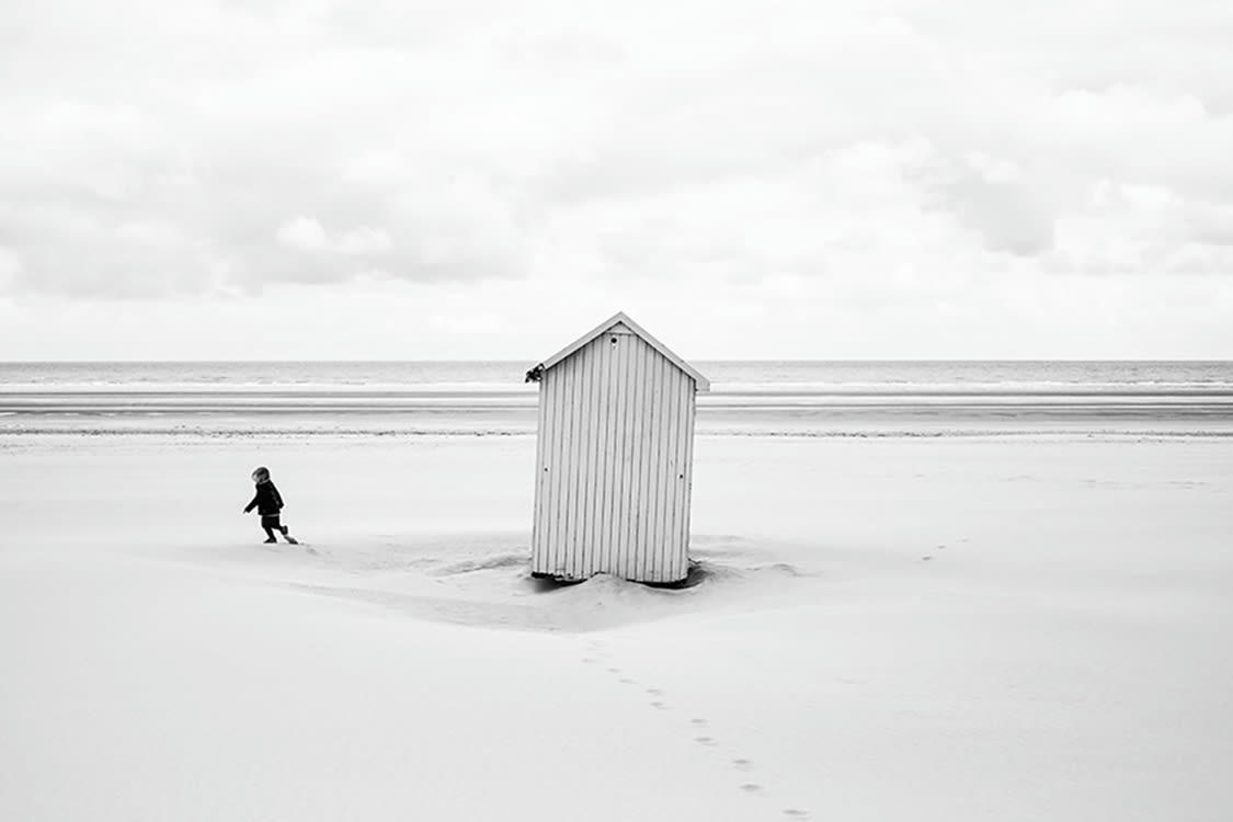 PAS A PAS - Photographie d'art d'Alexandre Lawniczak 40x60 cm sur alu