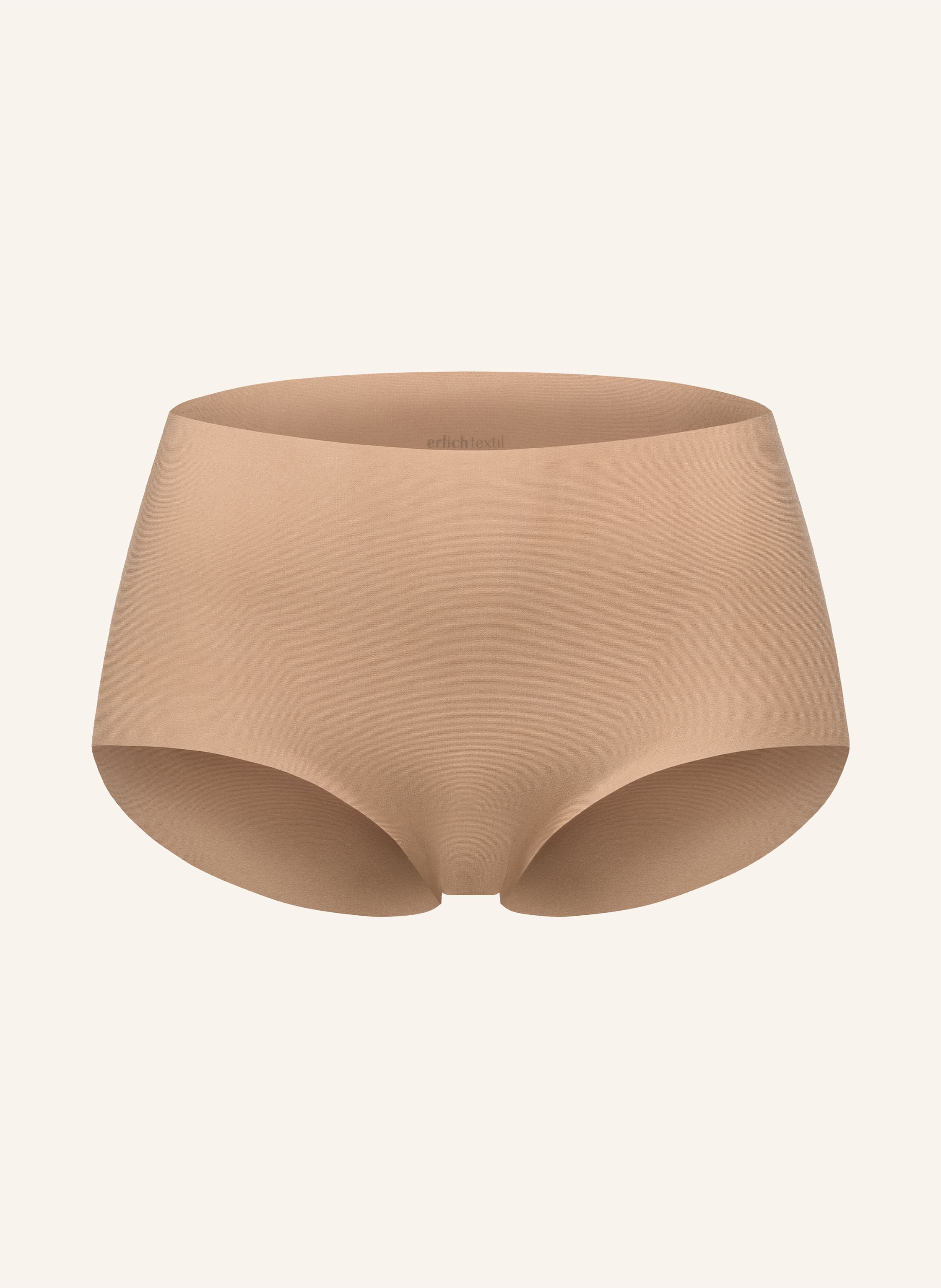 erlich textil Casual Cotton High Waist Slip mit Baumwolle (aus kontrolliert biologischem Anbau) - nahtlose Kanten