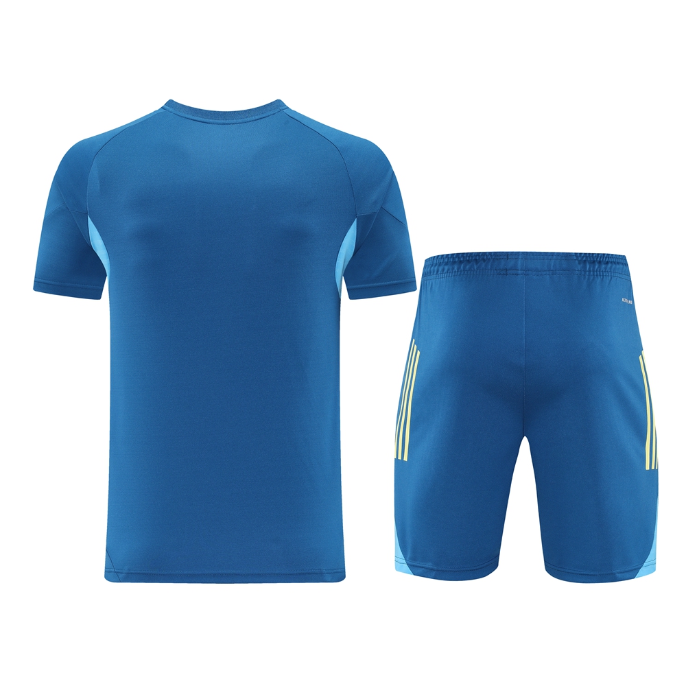 Adidas Short Sleeve Training Jersey Set - AD09- Dark Blue