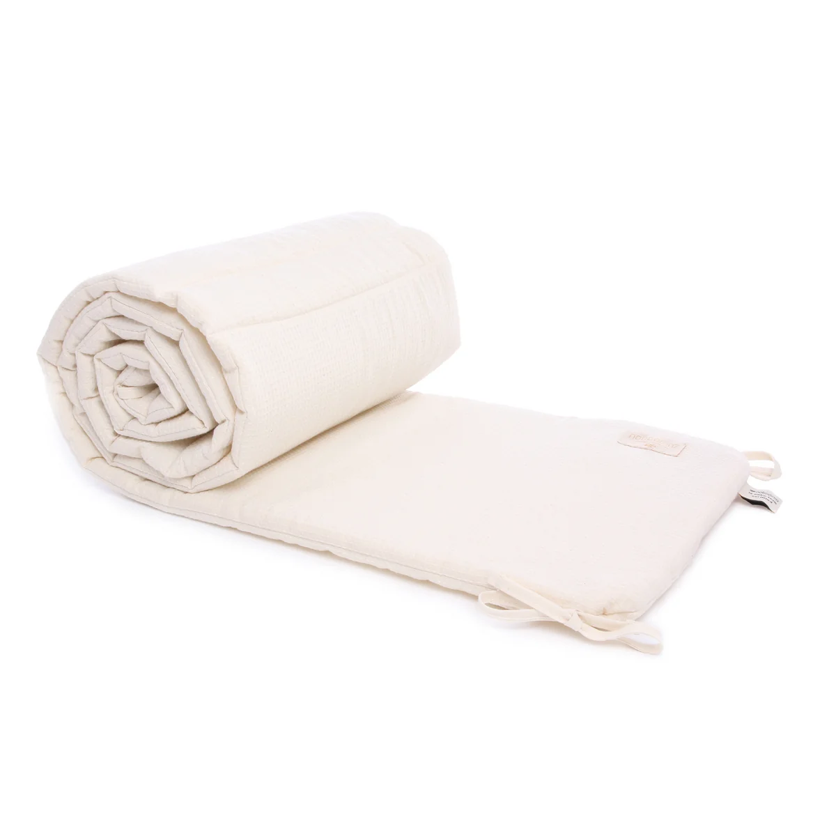 Nobodinoz - Nest Babybett Umrandung mit Wabenstruktur, natural