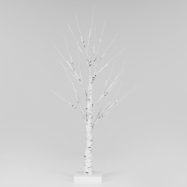 Świecące drzewko 60 cm brzoza 25 Led drzewko świąteczne dekoracja