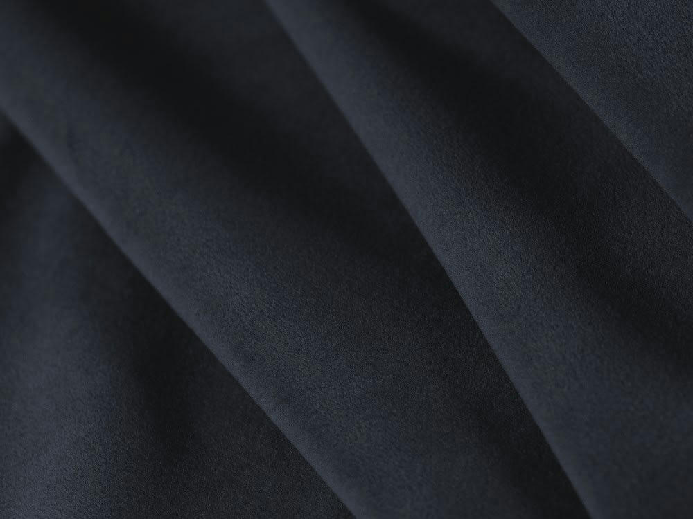 SILENE - Ensemble de 2 chaises 1 place en velours bleu foncé