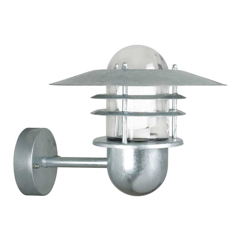 Nordlux Agger Wandlamp Buiten | E27 - IP54 | Verzinkt | Seaside