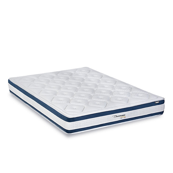 Pack Chenonceau 140x190 cm Matelas Mousse   Sommier Bois   Accessoires