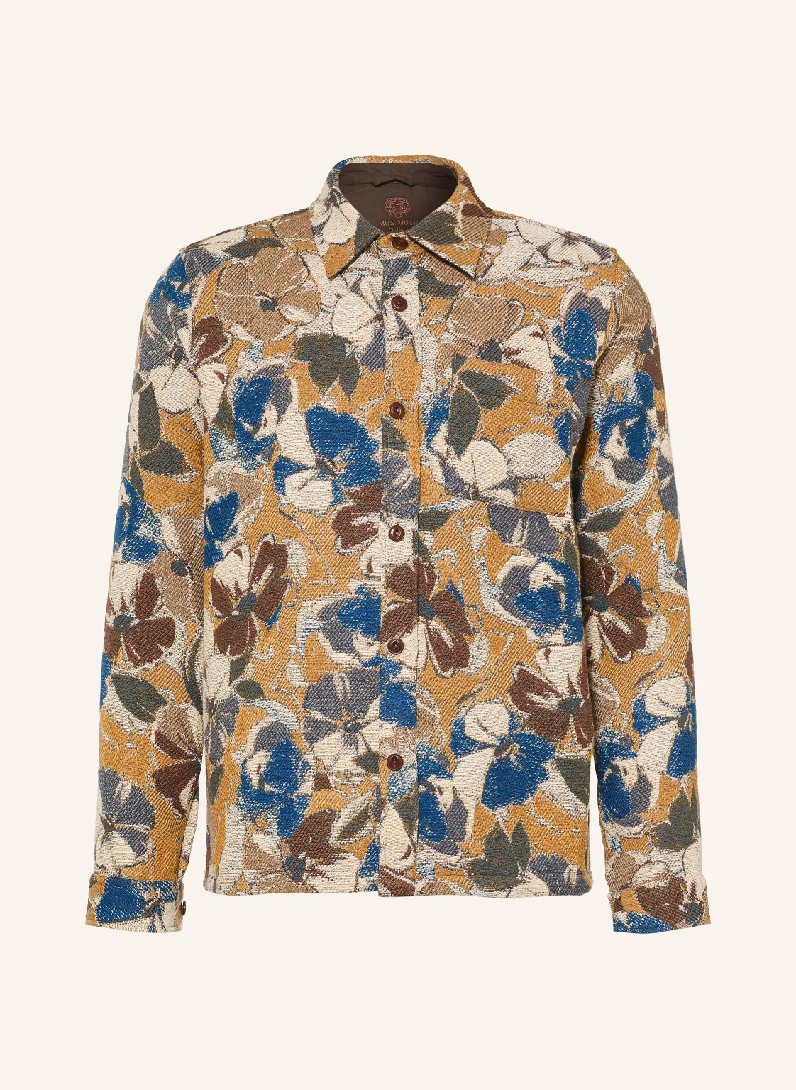 MOS MOSH Gallery Overshirt MMGDAVID aus Jacquard