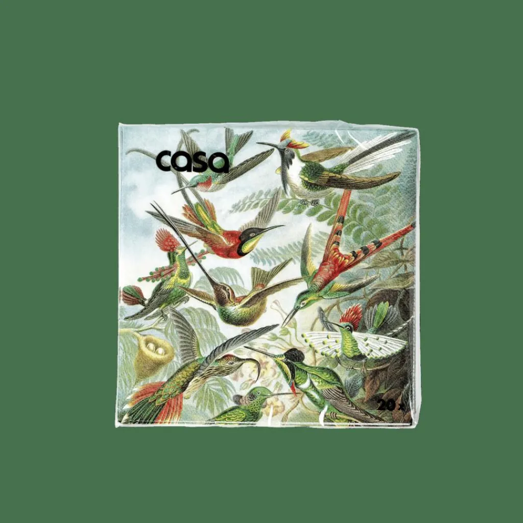 Serviettes^CASA COLIBRI Set De 20 Serviettes Multicolore