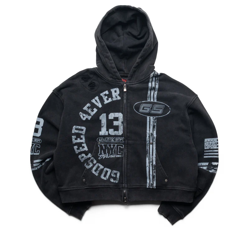 Godspeed New York Roadster Zip Hoodie - Black