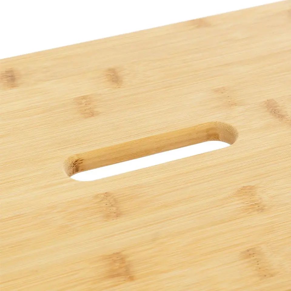 Voetenbankje/krukje - bamboe - 47 x 33 x 25 cm - max 150 kilo