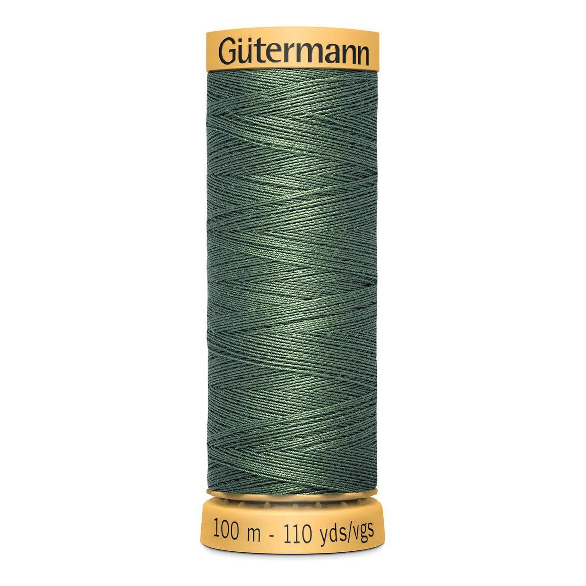 Gutermann Green Cotton Thread 100m (8724)