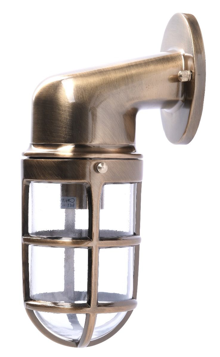Kinkiet Factory Brass śr. 18x25cm