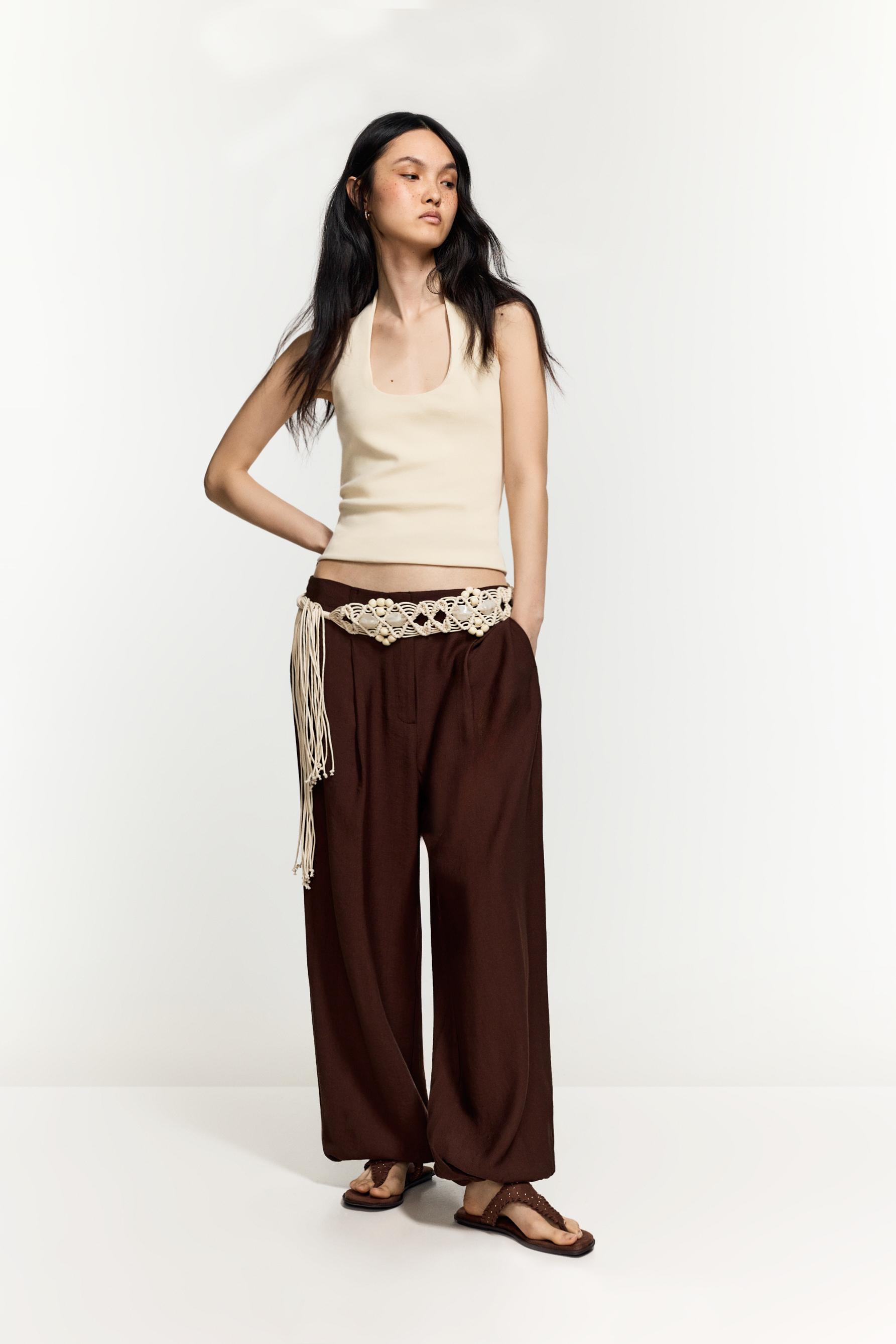 Top halter rib básico