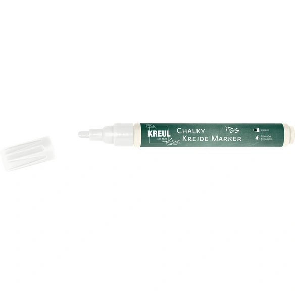 Marker, Chalky Kreidemarker, Medium snow white