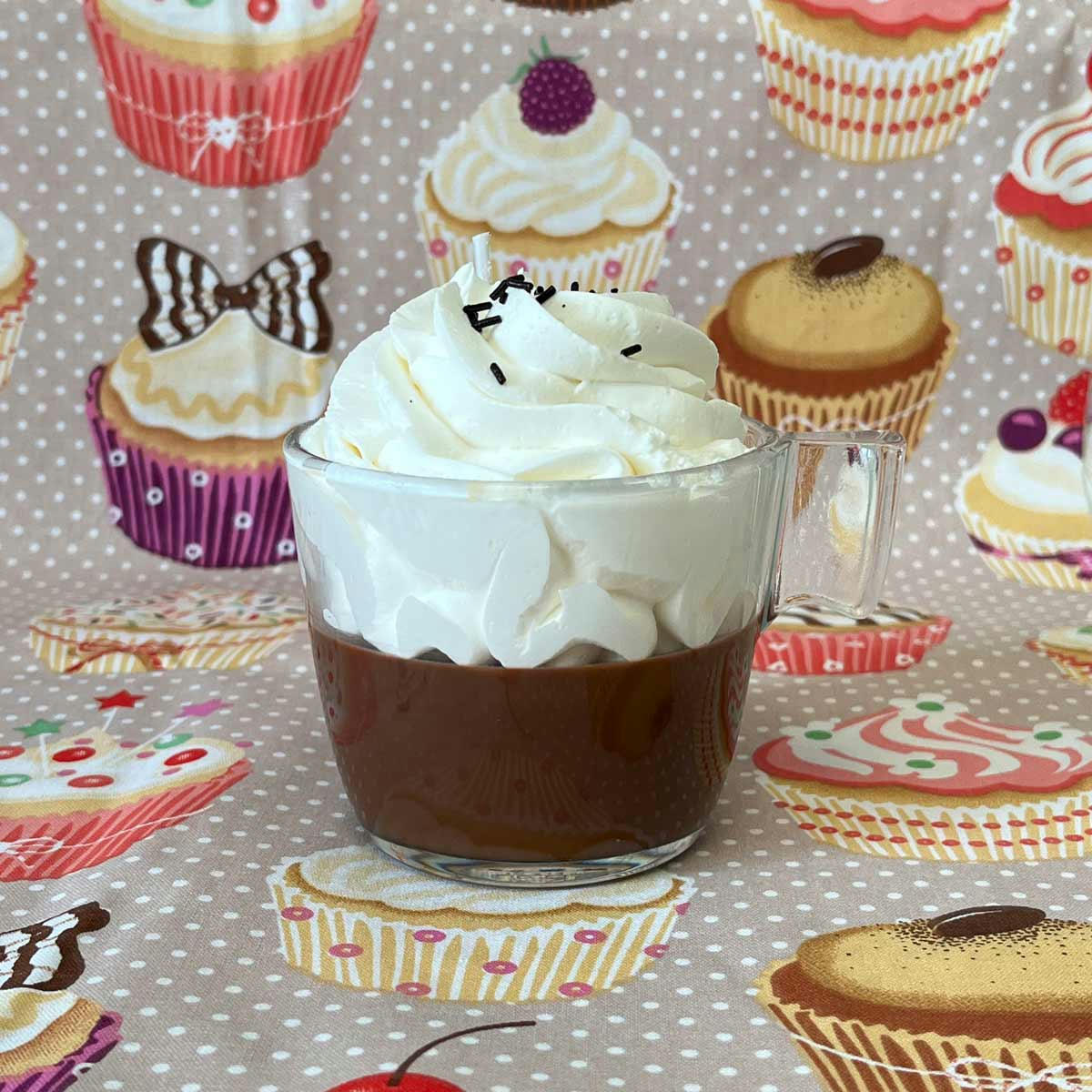 - Bougie parfumée Mug chocolat chaud