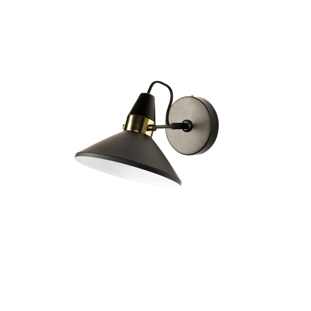 Housecraft Living wandlamp Jona - zwart