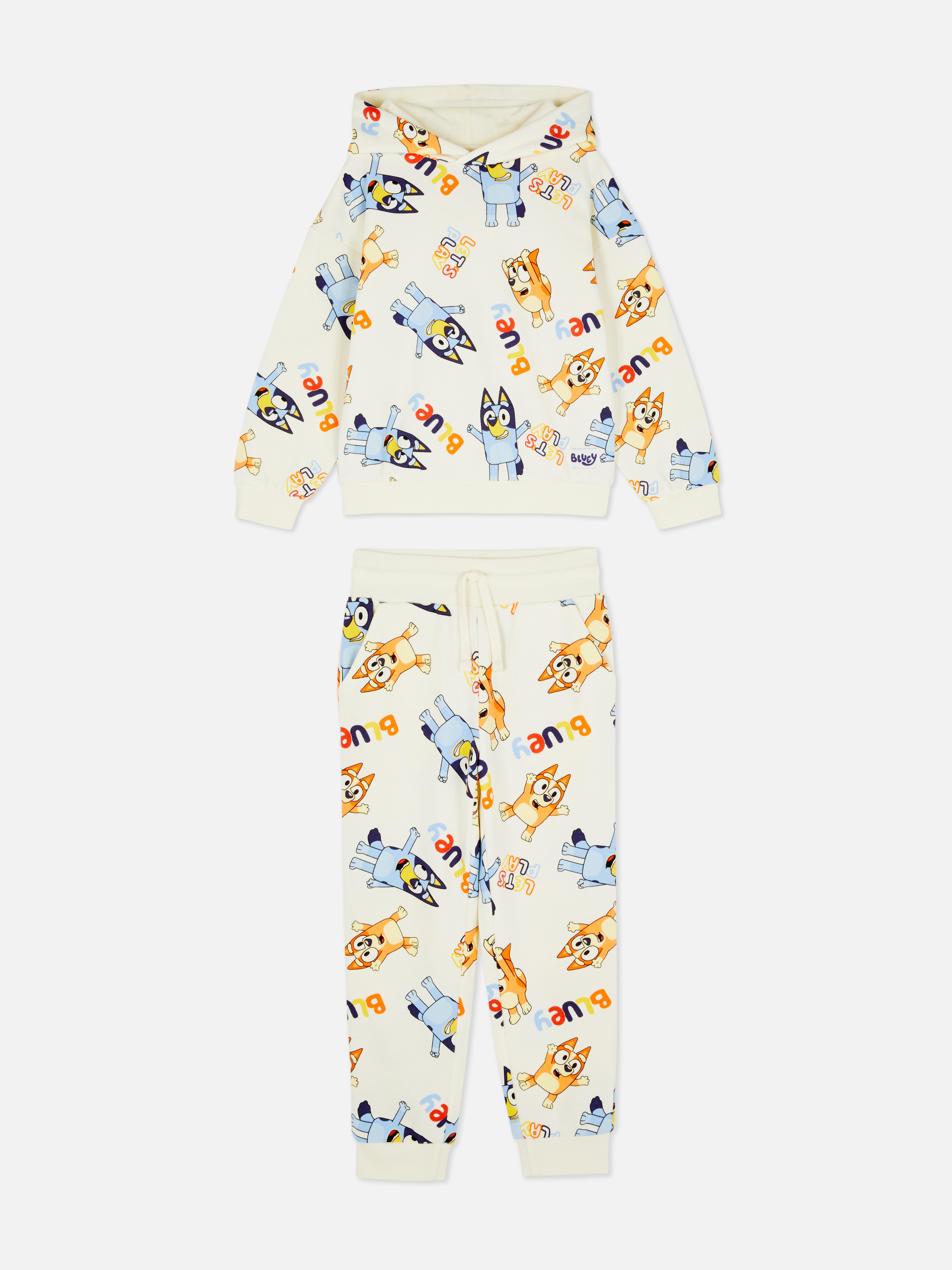 1.5-7yrs | Bluey Hoodie and Sweatpants Set
