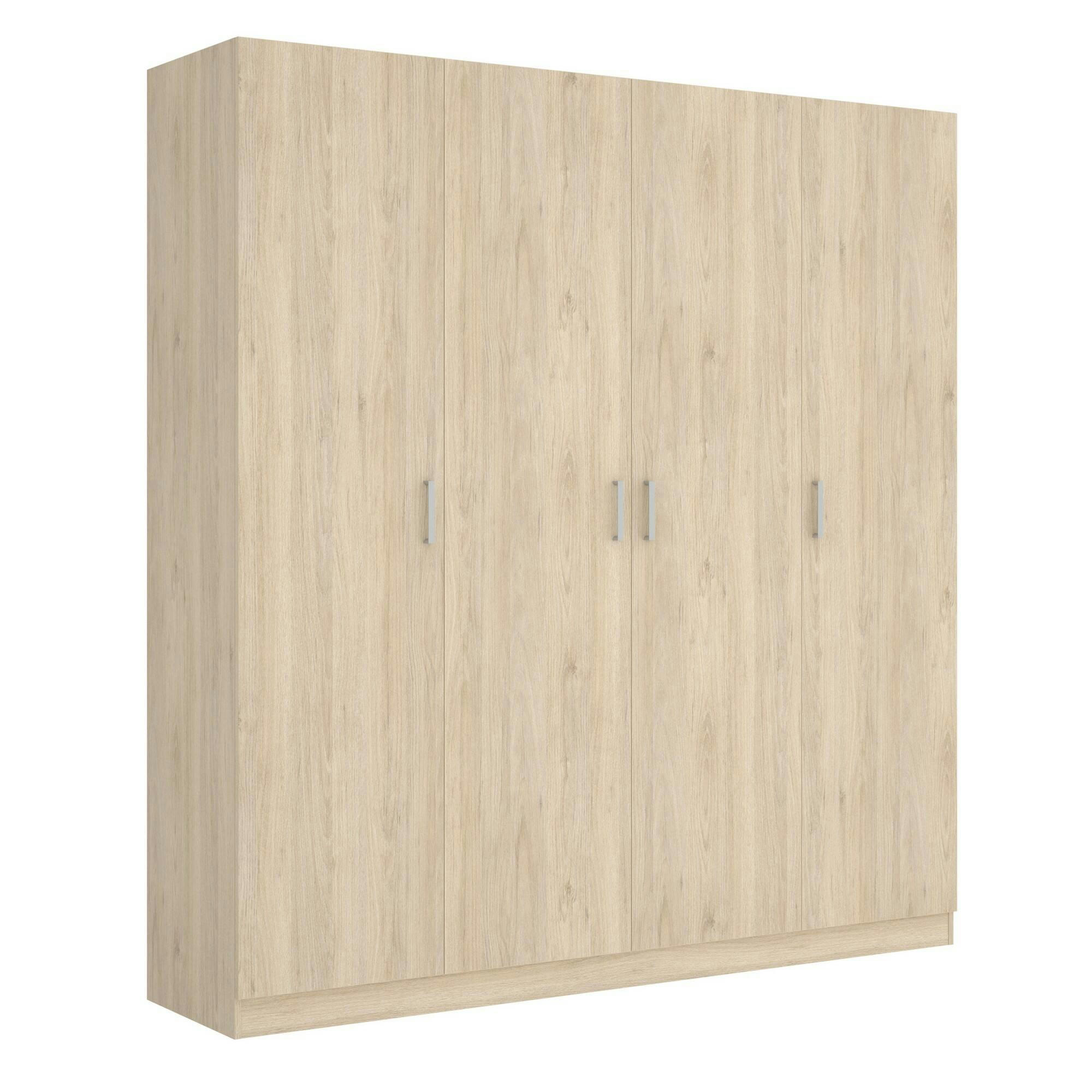 BOVE - Garde-robe effet bois chêne