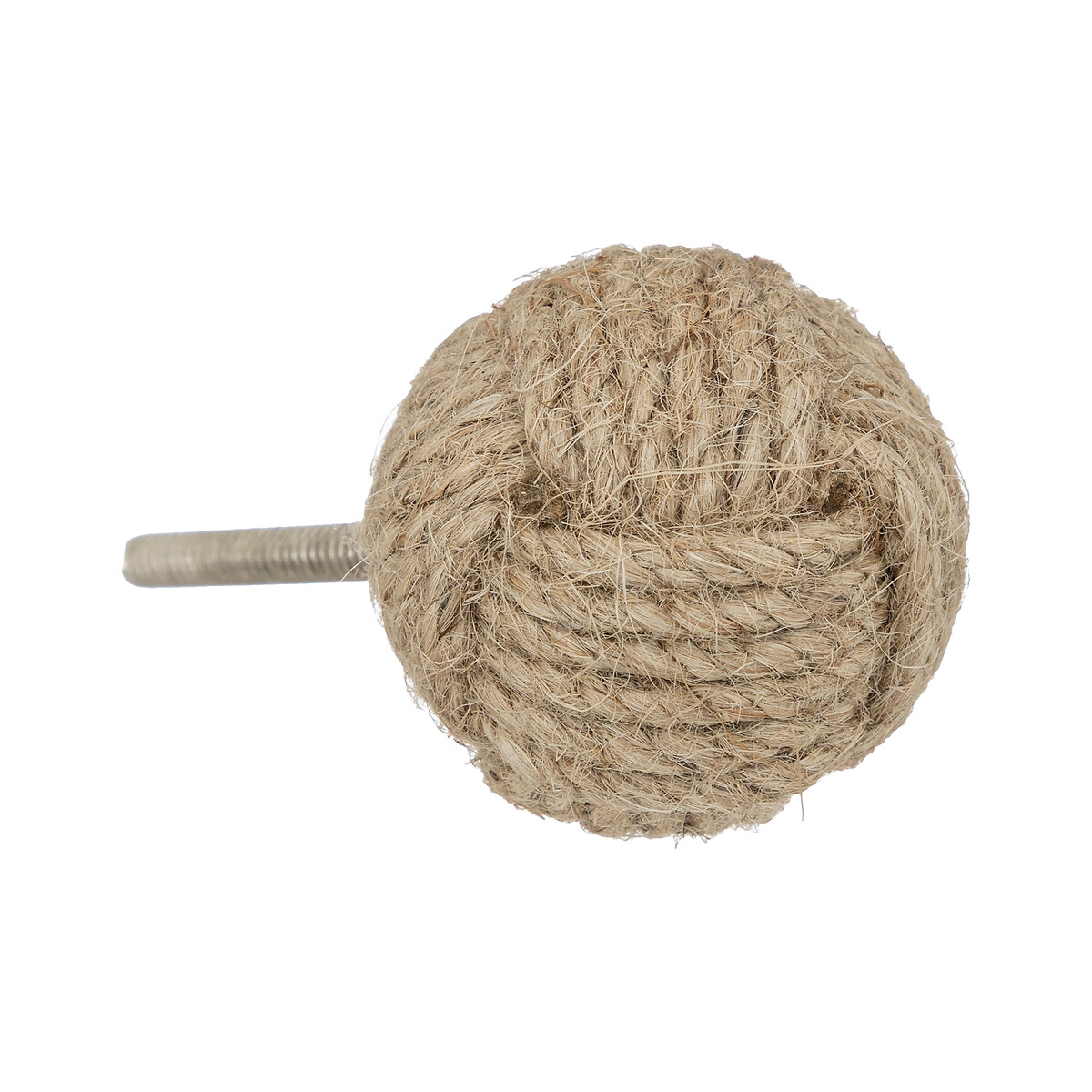 Conjunto de 2 puxadores DAYANA bege em corda