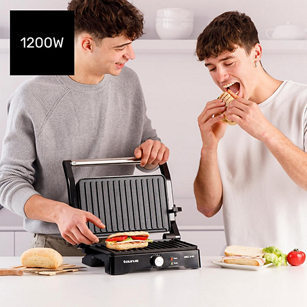 Grill TAURUS 1500W Plaques Carrées 180