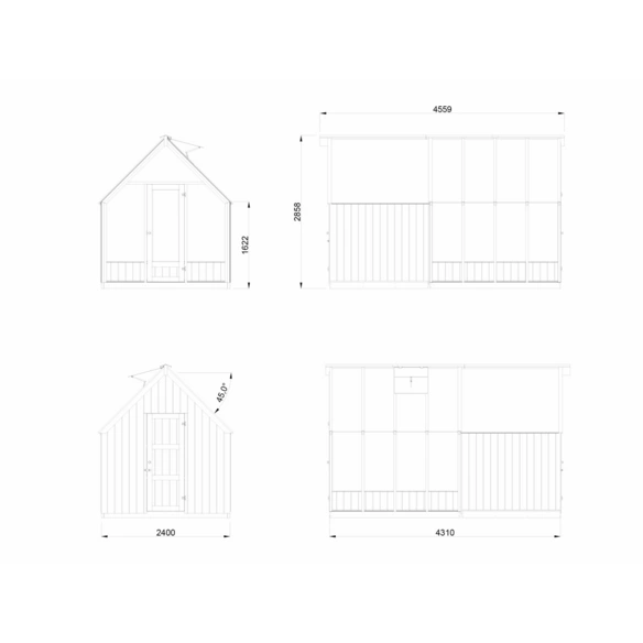 Gartenhaus »Emilia«