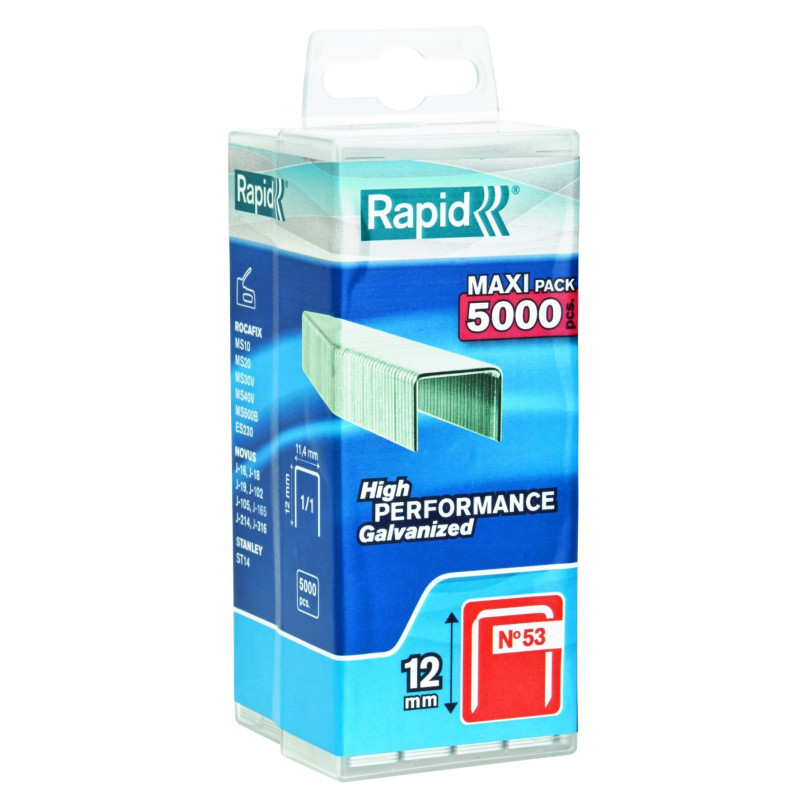 Agrafe N° 53 12 mm RAPID