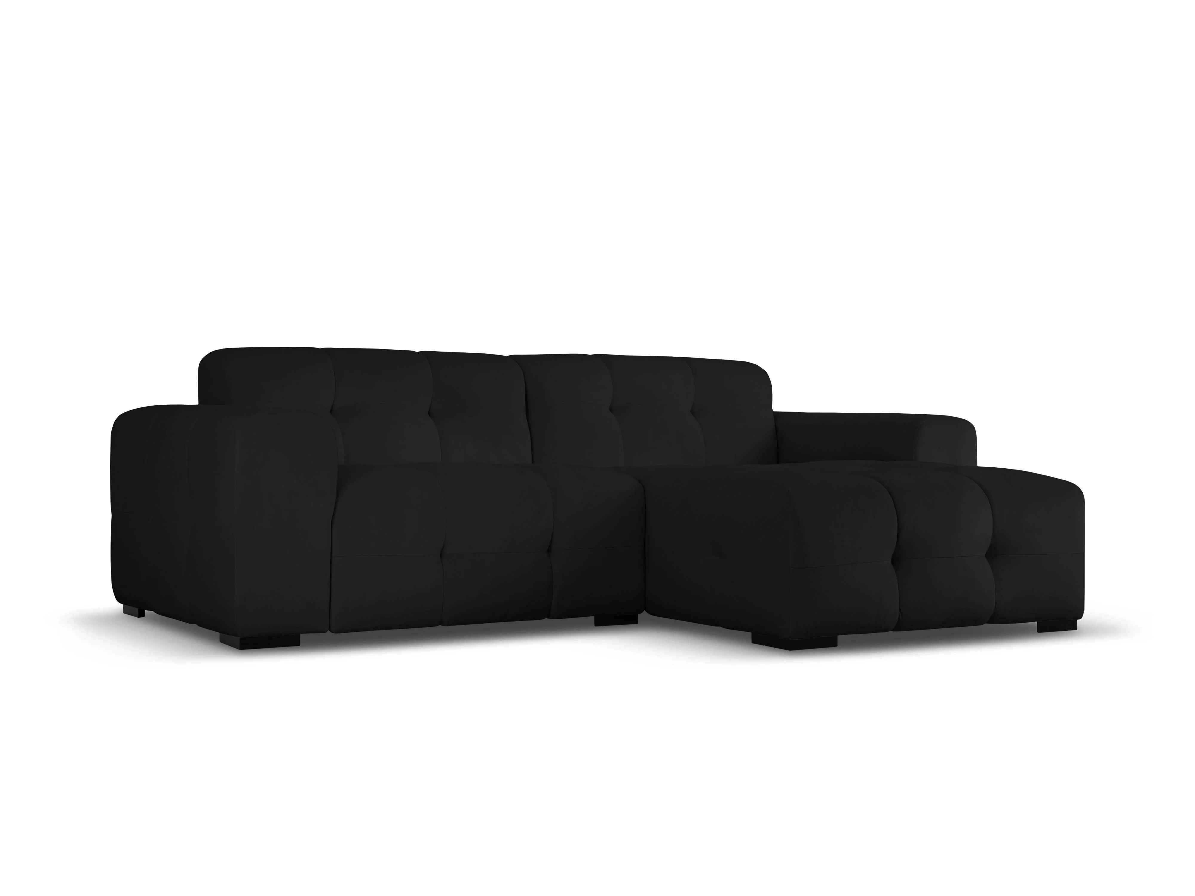 3.5-zitshoekbank Kendal velvet rechts