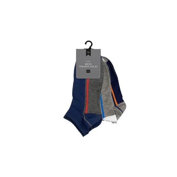 Farley Mill Mens Trainer Socks 3 Pack