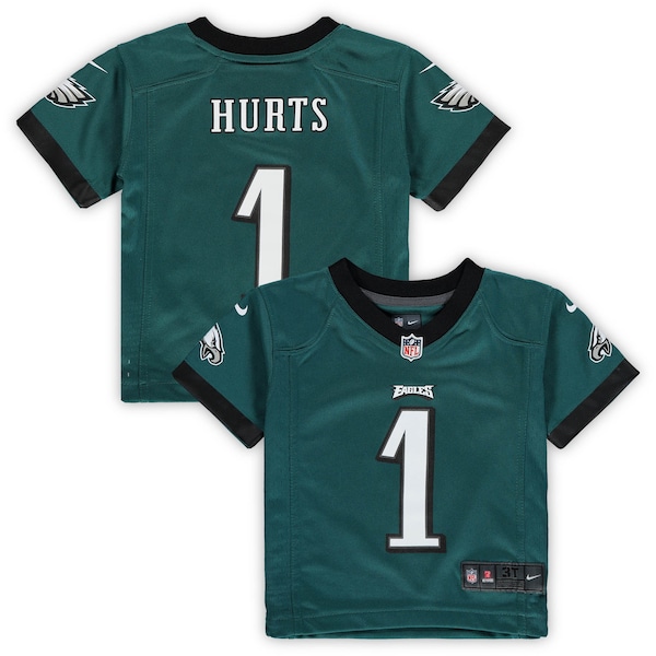 Jalen Hurts Philadelphia Eagles Nike Toddler Game Jersey - Green/Kelly Green