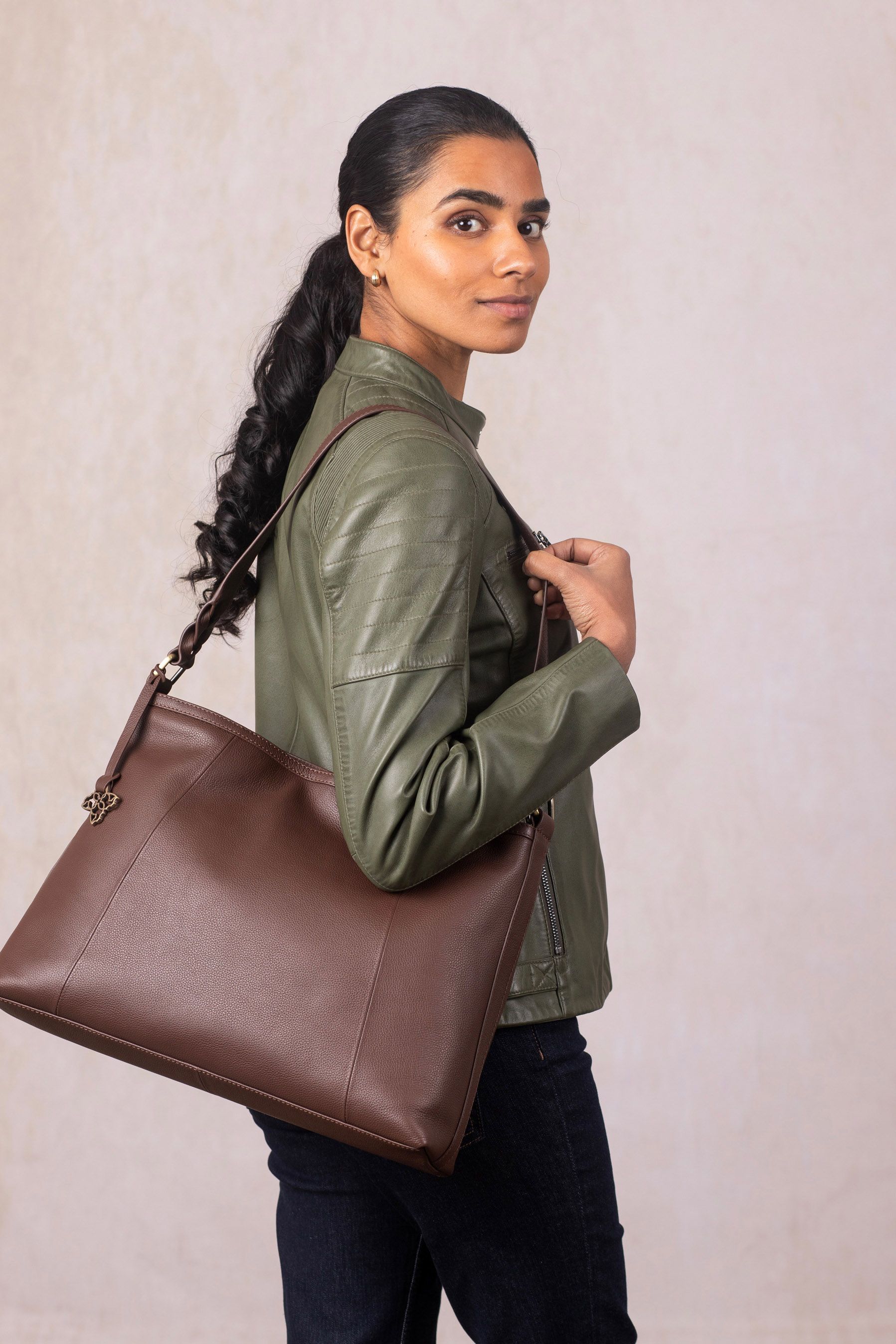 Lakeland Leather Howgill' Leather Hobo Bag