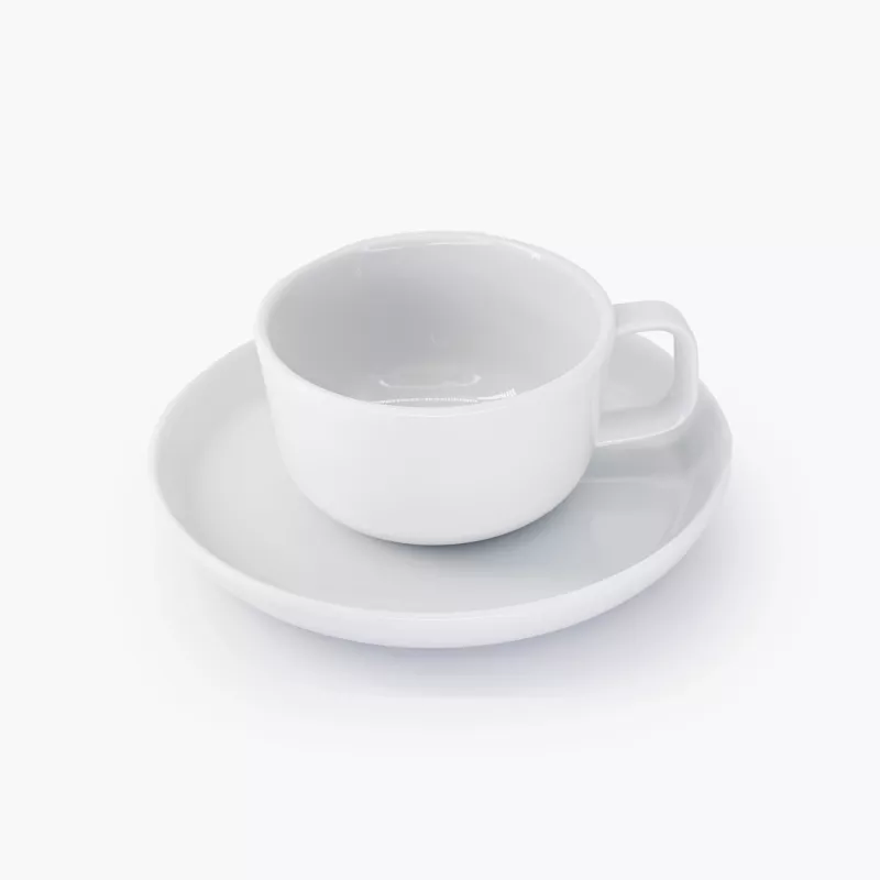 Filiżanka ze spodkiem DUKA NORD 200 ml 15 cm