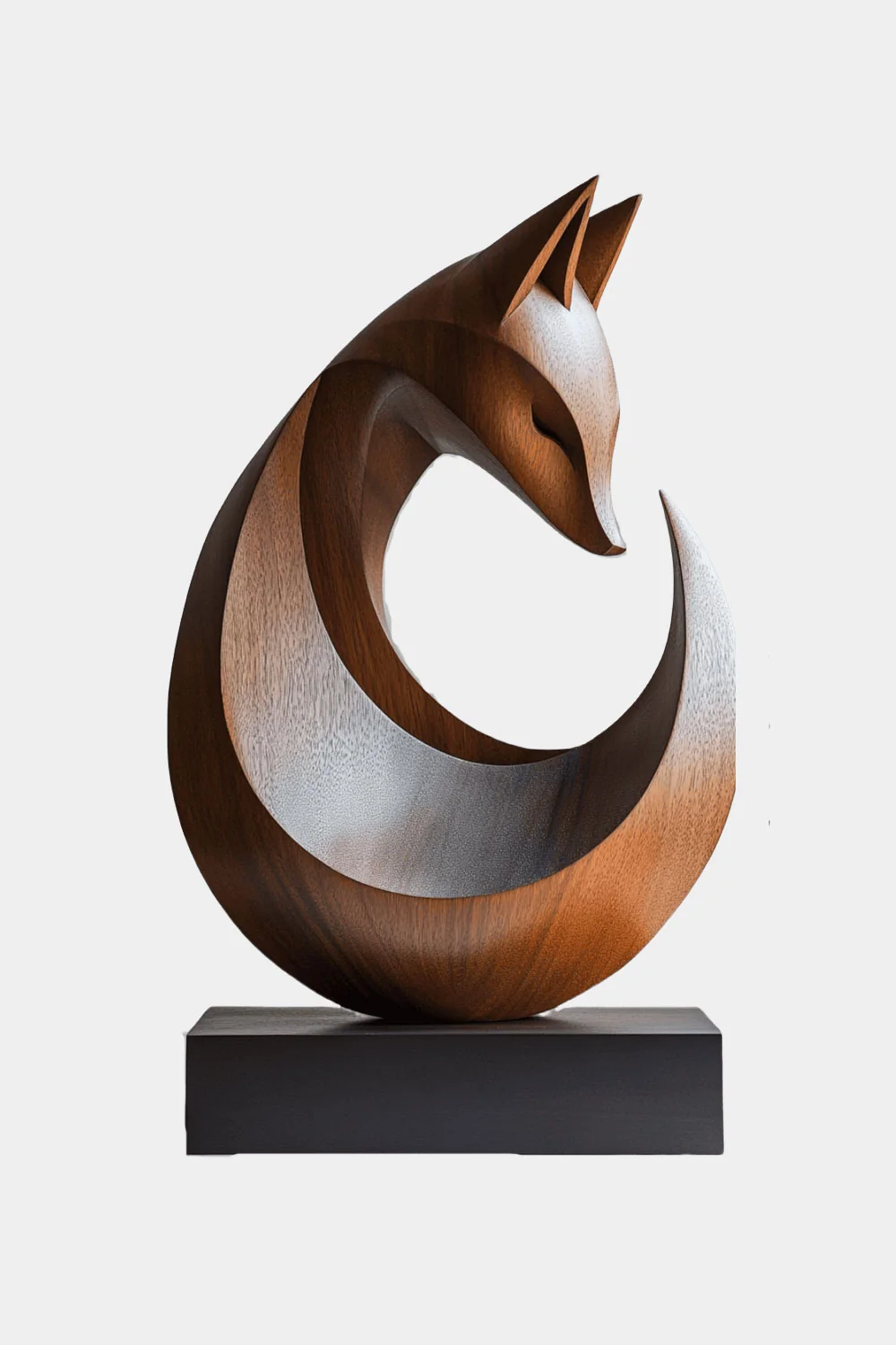 Fox Wood Sculpture #WA084