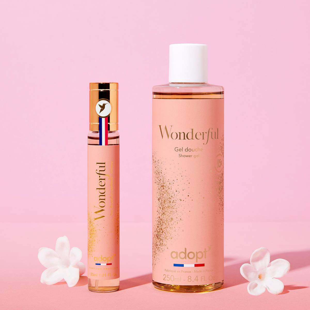 WonderfulCoffret eau de parfum 30 ml   gel douche 250 ml
