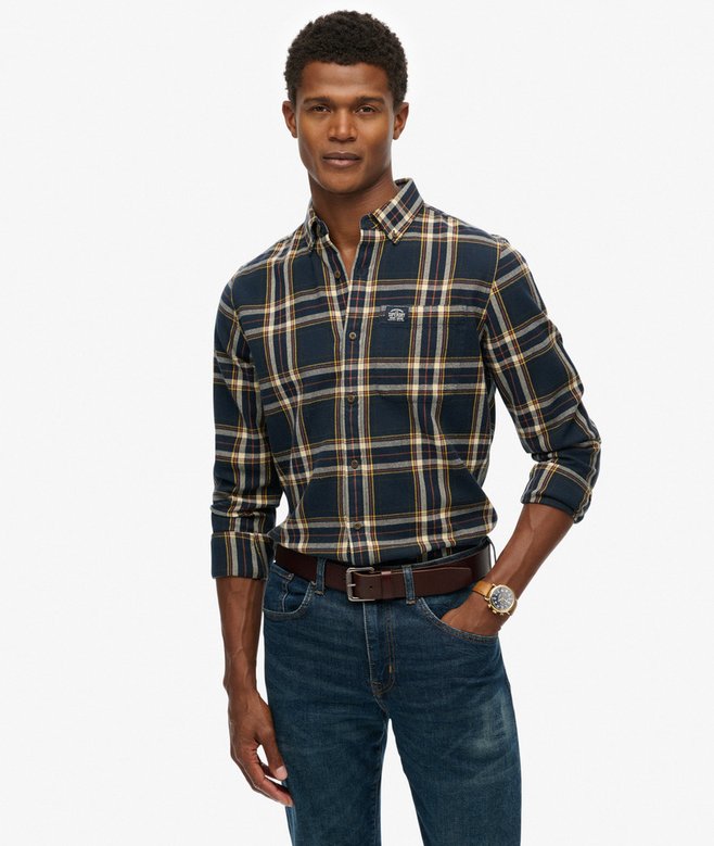 Long Sleeve Cotton Lumberjack Shirt