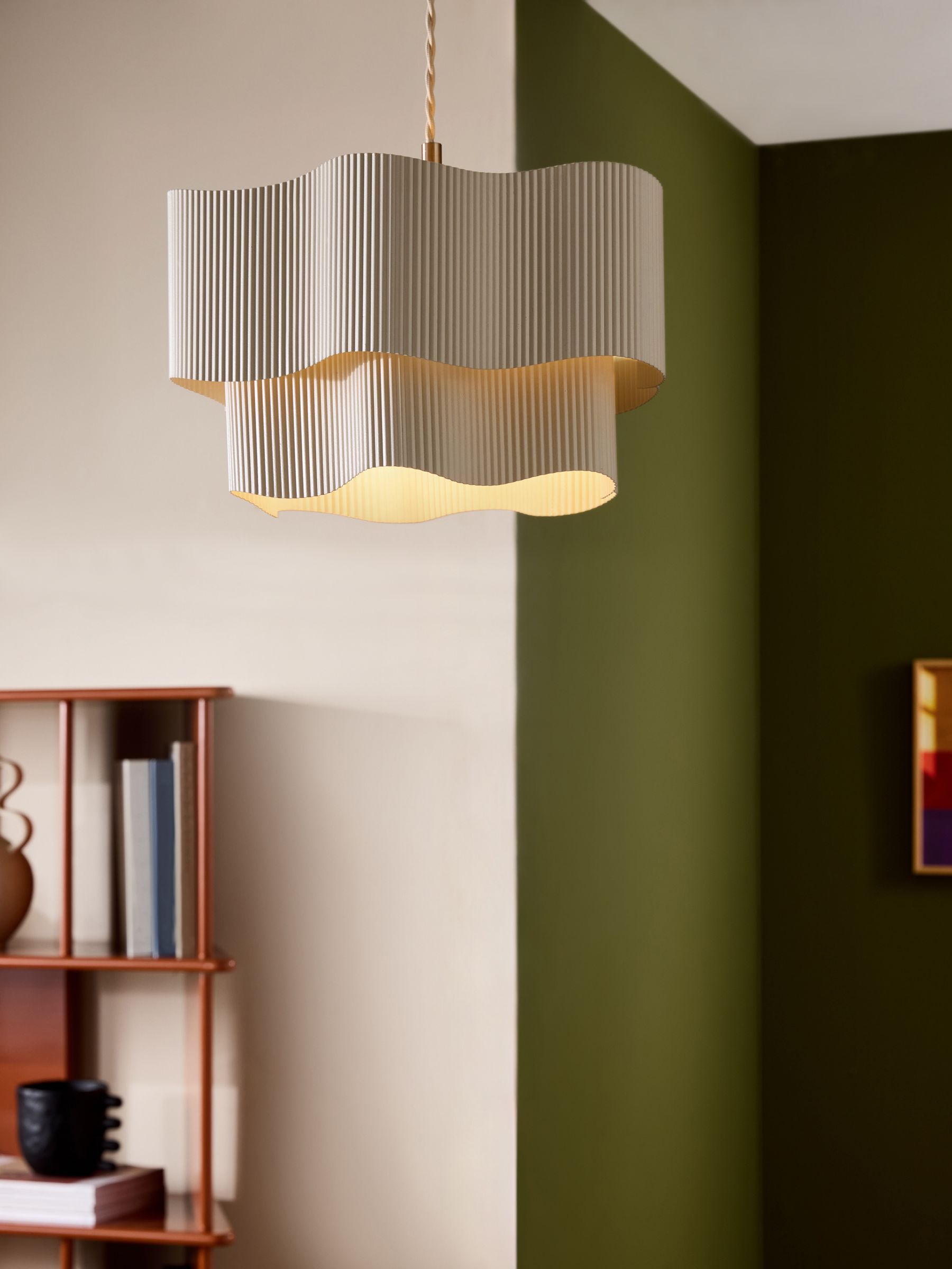 Cream Easy Fit Sydney Ceiling Light Shade