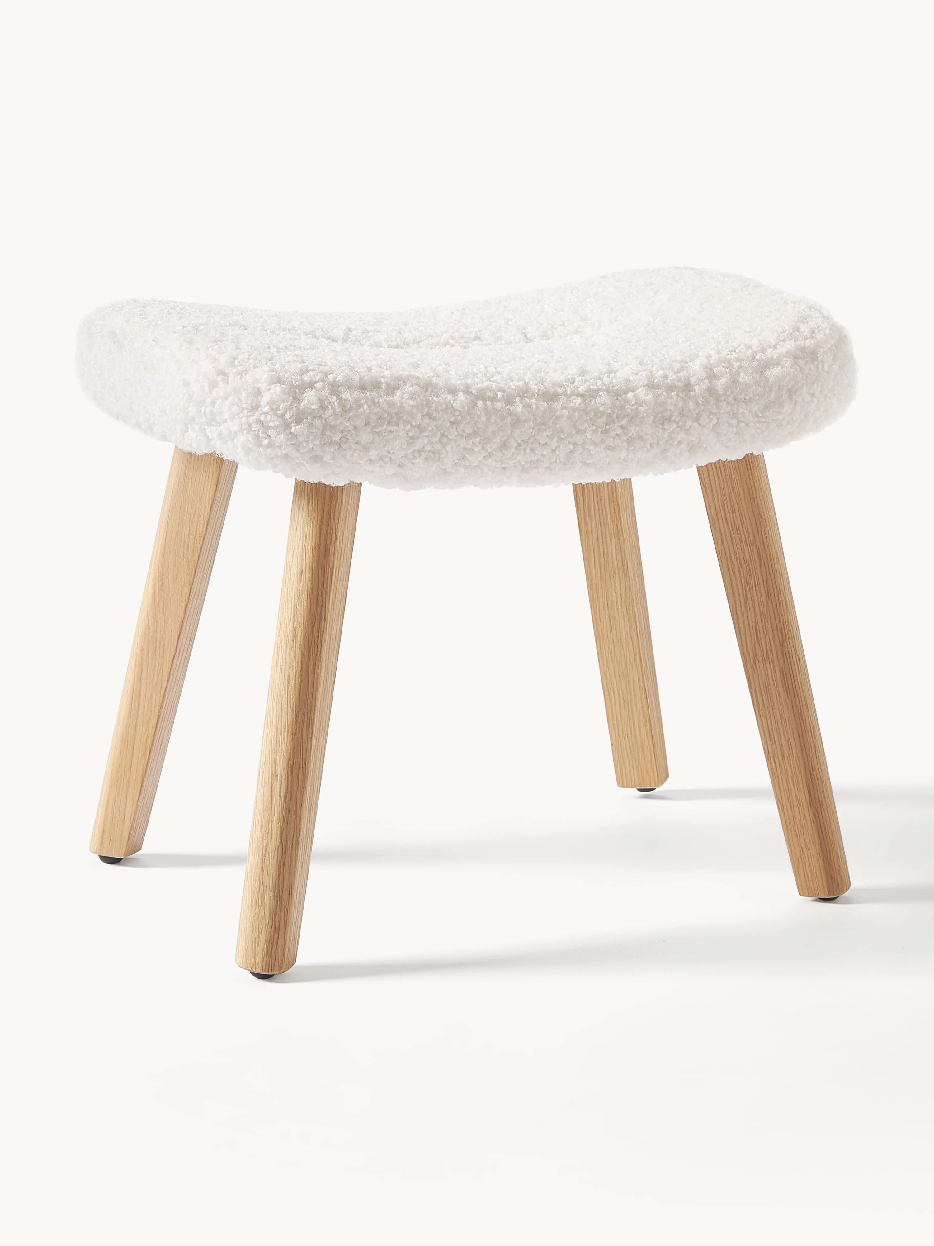 Teddy-Hocker Wing mit Holzbeinen