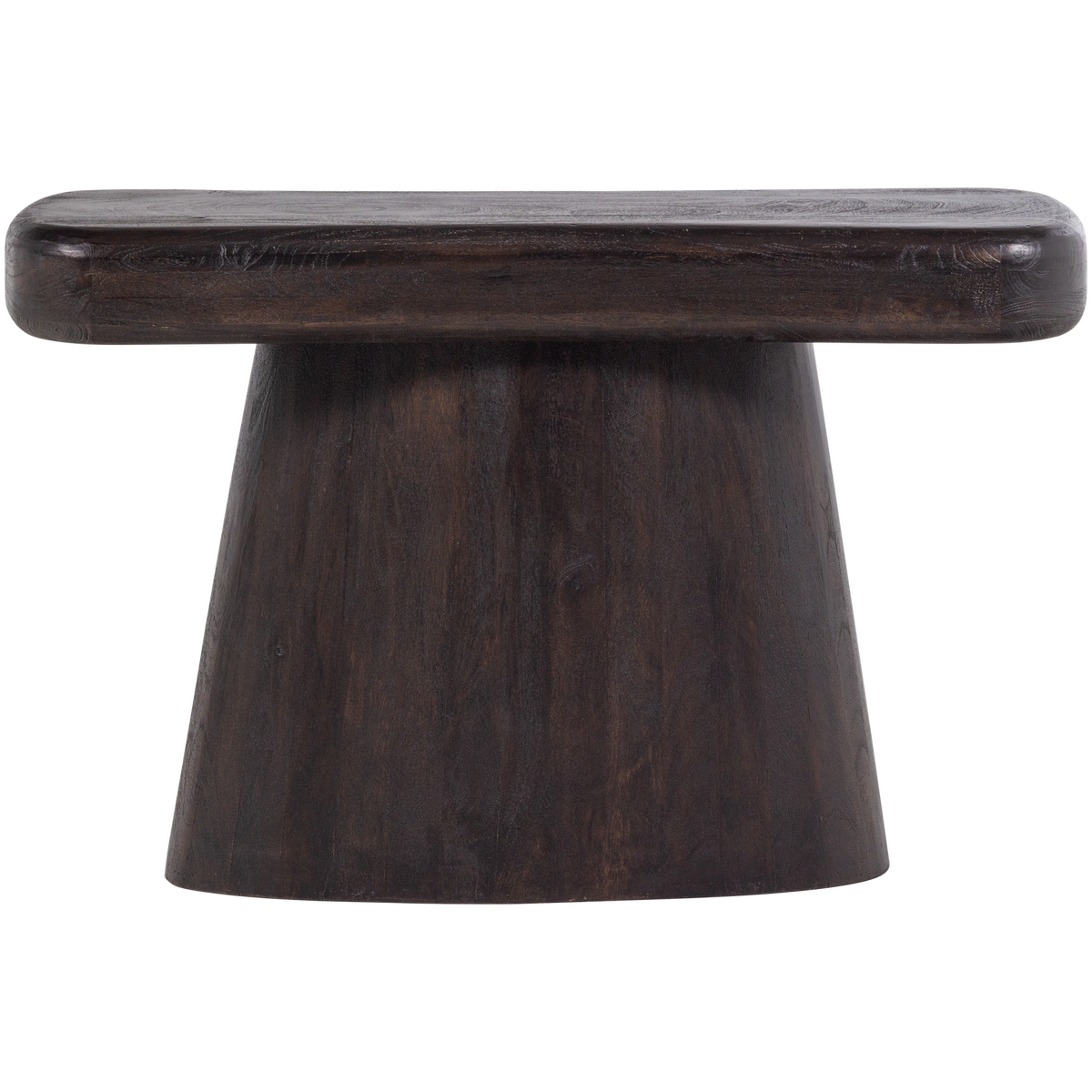 WOOOD sidetable Amco - Mango Hout - Zwart - 76x120x40